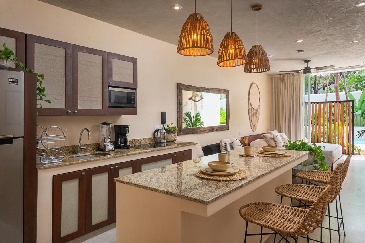 Studio Wterrace, Hammock, And Pool Access Tulum Luaran gambar