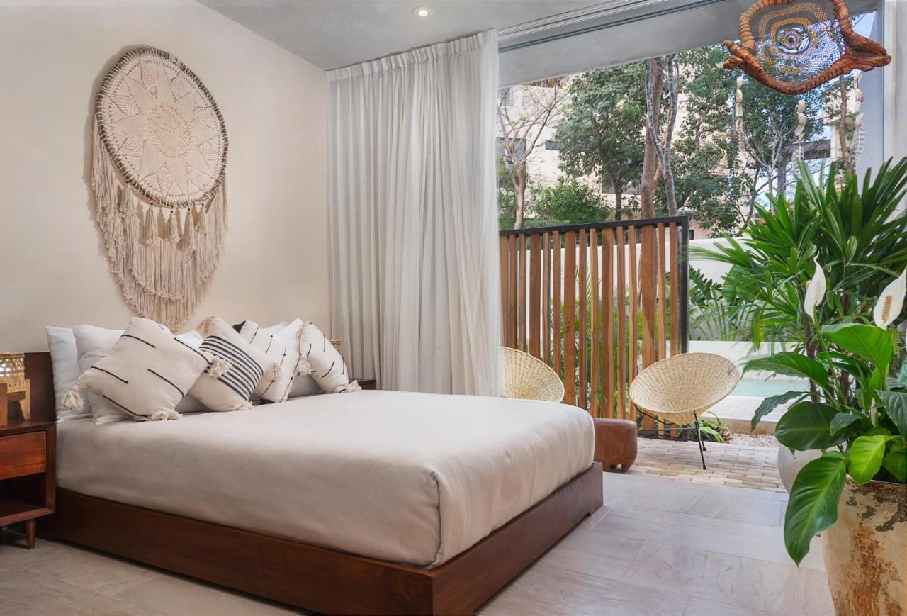 Studio Wterrace, Hammock, And Pool Access Tulum Luaran gambar